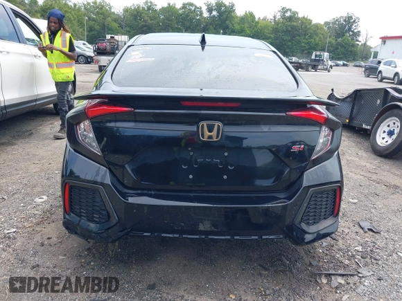2018 Honda Civic Si with VIN 2HGFC1E55JH706763, listed as a IAAI auction lot 37232766 with Not Provided miles and . Bid and sale history available at DreamBid. Image 15.