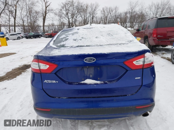 2016 Ford Fusion SE with VIN 3FA6P0H72GR238682, listed as a IAAI auction lot 41320864 with 183,947 mi miles. Bid and sale history available at carsss.com. Image 15.