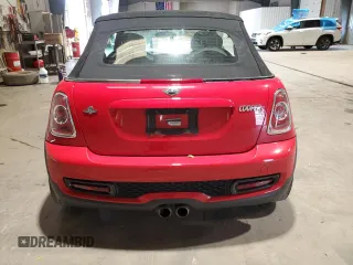 2013 MINI Convertible S with VIN WMWZP3C51DT551227, listed as a Copart auction lot 55432645 with 23,995 mi miles and Salvage Title. Bid and sale history available at DreamBid. Image 6.
