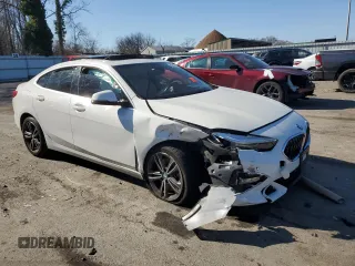 2021 BMW 2 Series 228i xDrive with VIN WBA73AK01M7H21918, listed as a Copart auction lot 48742195 with 30,674 mi miles and Salvage Title. Bid and sale history available at DreamBid. Image 4.