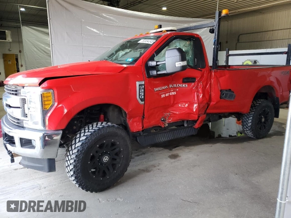 2017 Ford F-250 XLT with VIN 1FTBF2B60HEE40416, listed as a Copart auction lot 50494345 with Not provided miles and Salvage title. Bid and sale history available at DreamBid. Image 1.