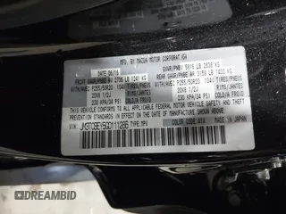 2016 Mazda CX-9 Signature z VIN JM3TCBEY5G0111286, wystawiony jako IAAI lot #42018161 z przebiegiem 155 920 mil mil oraz . Historia ofert i sprzedaży dostępna na DreamBid. Obrazek 9.