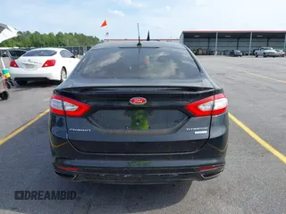 2016 Ford Fusion Titanium with VIN 3FA6P0K90GR179528, listed as a IAAI auction lot 42181213 with 230,264 mi miles. Bid and sale history available at carsss.com. Image 16.