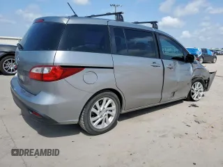 2012 Mazda 5 Sport with VIN JM1CW2BL2C0140909, listed as a Copart auction lot 61840615 with 155,863 mi miles and Salvage title. Bid and sale history available at DreamBid. Image 3.
