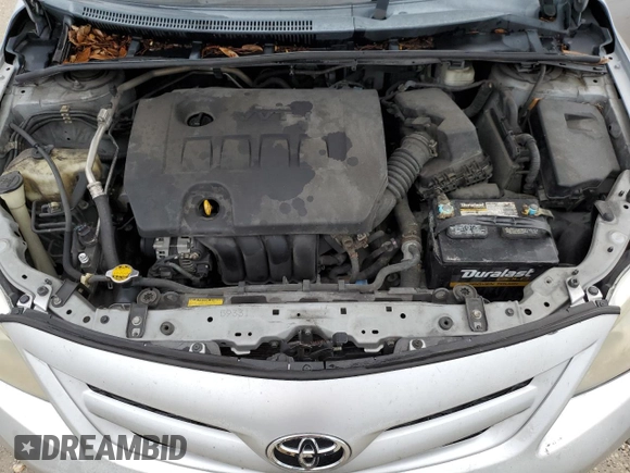 2012 Toyota Corolla L with VIN 2T1BU4EE4CC819483, listed as a Copart auction lot 49009845 with 219,646 mi miles and Non Repairable. Bid and sale history available at carsss.com. Image 12.