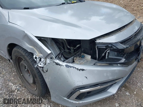 2019 Honda Civic LX with VIN 2HGFC2F61KH509233, listed as a IAAI auction lot 42048400 with 37,368 mi miles and . Bid and sale history available at DreamBid. Image 6.