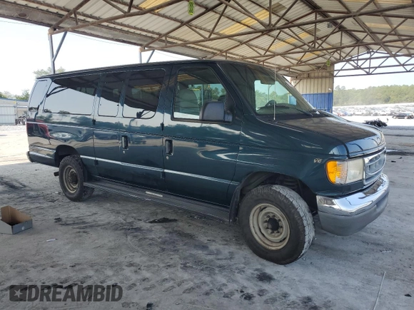 1998 Ford Econoline Wagon XL z VIN 1FBSS31S7WHB00261, wystawiony jako Copart lot #71019534 z przebiegiem 230 030 mil mil oraz Szkody całkowita. Historia ofert i sprzedaży dostępna na DreamBid. Obrazek 4.