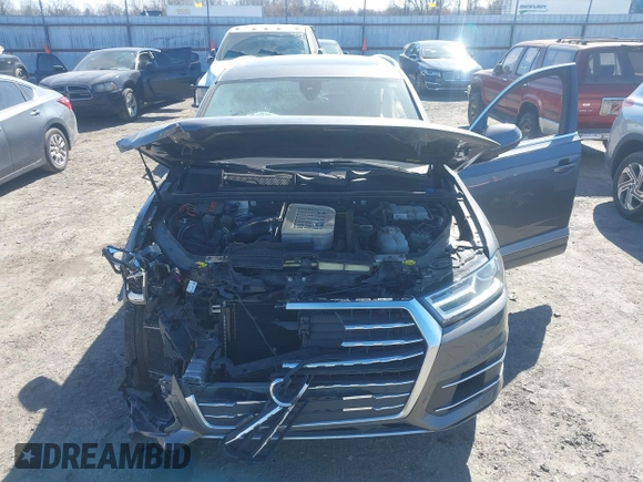 2019 Audi Q7 Premium with VIN WA1AAAF71KD007167, listed as a IAAI auction lot 41685423 with 84,632 mi miles and . Bid and sale history available at DreamBid. Image 10.