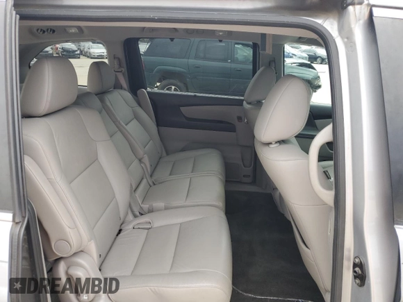 2016 Honda Odyssey EX-L with VIN 5FNRL5H66GB136181, listed as a Copart auction lot 81350074 with 103,175 mi miles and Salvage Title. Bid and sale history available at DreamBid. Image 11.