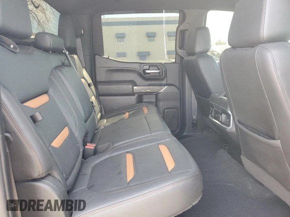 2021 GMC Sierra 1500 AT4 with VIN 3GTP9EED7MG427948, listed as a Copart auction lot 46108875 with 108,835 mi miles and Salvage Title. Bid and sale history available at carsss.com. Image 11.
