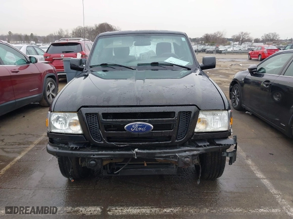 2010 Ford Ranger XL with VIN 1FTKR1EE3APA08191, listed as a IAAI auction lot 41271281 with 122,628 mi miles. Bid and sale history available at carsss.com. Image 13.