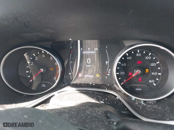 2019 Jeep Compass Latitude with VIN 3C4NJDBB2KT760879, listed as a IAAI auction lot 41828861 with 68,450 mi miles. Bid and sale history available at carsss.com. Image 7.