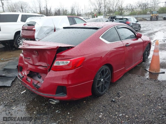 2013 Honda Accord Cpe EX-L with VIN 1HGCT2B84DA011944, listed as a IAAI auction lot 41955053 with 108,650 mi miles. Bid and sale history available at carsss.com. Image 4.
