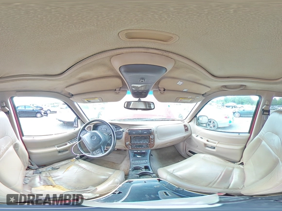 2000 Mercury Mountaineer with VIN 4M2ZU86P2YUJ30049, listed as a Copart auction lot 58619545 with 149,673 mi miles and Salvage title. Bid and sale history available at DreamBid. Image 15.