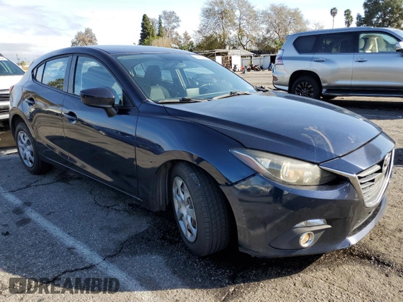 2016 Mazda 3 i Sport with VIN JM1BM1J73G1286624, listed as a Copart auction lot 44463245 with 120,780 mi miles and Salvage Title. Bid and sale history available at DreamBid. Image 4.