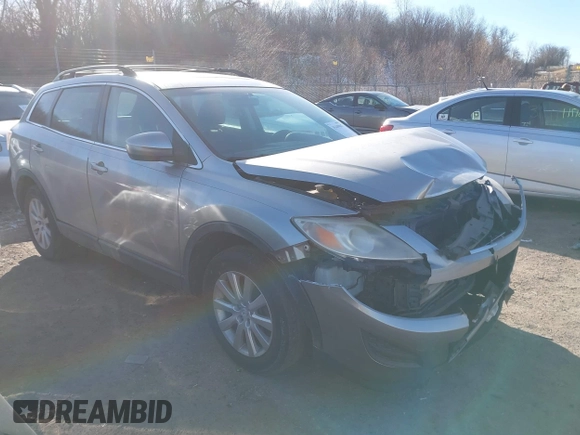 2010 Mazda CX-9 Touring with VIN JM3TB3MV6A0235784, listed as a IAAI auction lot 41449007 with 176,031 mi miles and . Bid and sale history available at carsss.com. Image 1.
