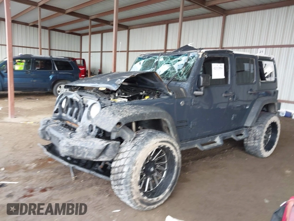 2016 Jeep Wrangler Unlimited Freedom с VIN 1C4BJWDG9GL319356, выставлен на аукционе IAAI как лот 42113994 с пробегом Не указан миль и . История ставок и продаж доступна на DreamBid. Изображение 17.