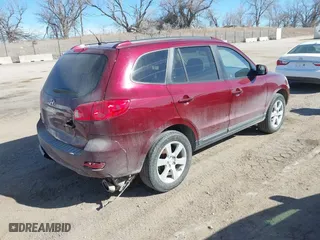 2008 Hyundai Santa Fe SE with VIN 5NMSH13E78H140718, listed as a IAAI auction lot 41695779 with 152,909 mi miles. Bid and sale history available at carsss.com. Image 4.