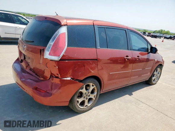 2009 Mazda 5 Sport with VIN JM1CR293090354710, listed as a Copart auction lot 51241235 with 207,334 mi miles and Salvage Title. Bid and sale history available at DreamBid. Image 3.