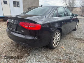 2013 Audi A4 Premium Plus with VIN WAUFFAFL7DN045507, listed as a Copart auction lot 50836595 with 161,283 mi miles and Clean Title. Bid and sale history available at carsss.com. Image 4.