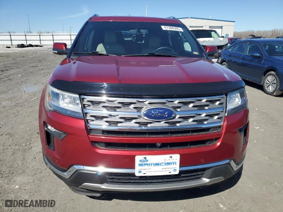 2018 Ford Explorer Limited with VIN 1FM5K7F81JGA21577, listed as a Copart auction lot 47380505 with 164,737 mi miles and Salvage Title. Bid and sale history available at carsss.com. Image 5.