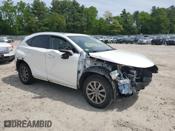 2019 Lexus NX 300 with VIN JTJBARBZ2K2179846, listed as a Copart auction lot 58236005 with 76,809 mi miles and Salvage title. Bid and sale history available at DreamBid. Image 4.