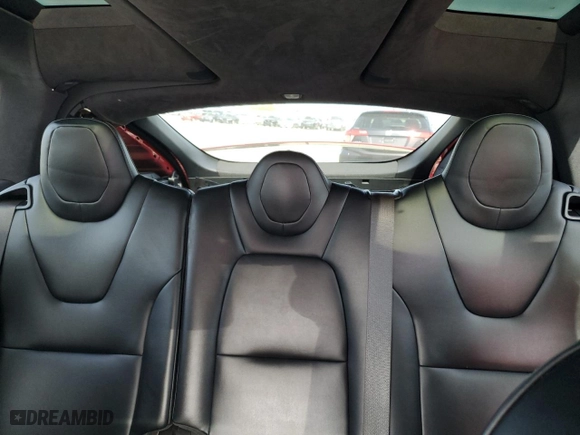 2020 Tesla Model X Long Range with VIN 5YJXCDE22LF234833, listed as a Copart auction lot 47998985 with 57,436 mi miles and Salvage Title. Bid and sale history available at carsss.com. Image 10.
