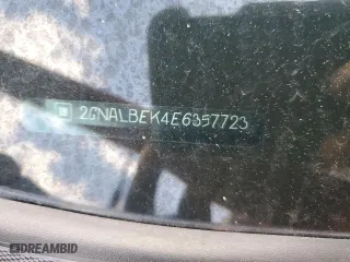 2014 Chevrolet Equinox LT with VIN 2GNALBEK4E6357723, listed as a Copart auction lot 45555405 with 97,691 mi miles and Salvage Title. Bid and sale history available at carsss.com. Image 15.