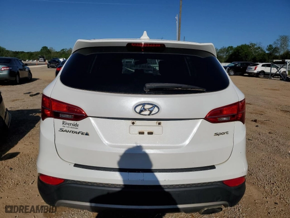 2016 Hyundai Santa Fe Sport with VIN 5XYZT3LB0GG367093, listed as a Copart auction lot 52048875 with 139,746 mi miles and Clean Title. Bid and sale history available at carsss.com. Image 6.