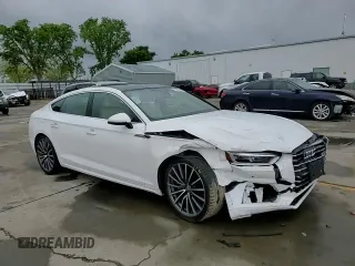 2019 Audi A5 Sportback Premium Plus with VIN WAUBNCF57KA044702, listed as a Copart auction lot 49430844 with 22,466 mi miles and . Bid and sale history available at DreamBid. Image 11.