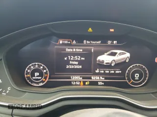2019 Audi A5 Sportback Premium Plus with VIN WAUENCF59KA027705, listed as a Copart auction lot 40199864 with 12,065 mi miles. Bid and sale history available at carsss.com. Image 9.