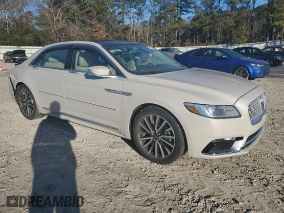 2020 Lincoln Continental Standard with VIN 1LN6L9PK0L5600419, listed as a Copart auction lot 42536435 with 29,106 mi miles and Salvage Title. Bid and sale history available at carsss.com. Image 4.