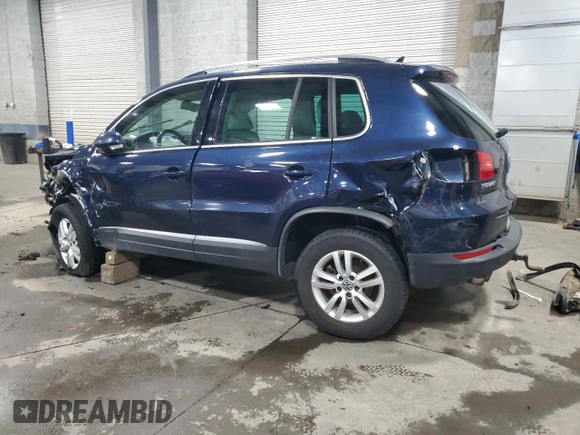 2012 Volkswagen Tiguan SEL with VIN WVGAV7AX2CW534687, listed as a Copart auction lot 53040945 with 153,979 mi miles and Salvage Title. Bid and sale history available at DreamBid. Image 2.