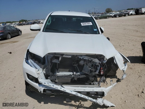 2023 Toyota Tacoma 2WD SR5 with VIN 3TMAZ5CN2PM215711, listed as a Copart auction lot 50467845 with 22,831 mi miles and Salvage Title. Bid and sale history available at carsss.com. Image 5.