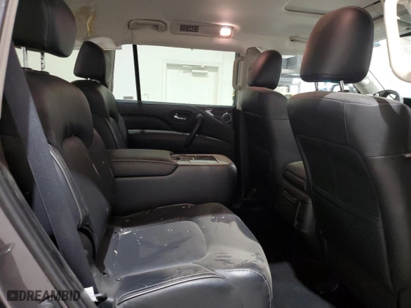 2024 Infiniti QX80 LUXE with VIN JN8AZ2AF4R9765203, listed as a Copart auction lot 53792895 with 43,450 mi miles and Non Repairable. Bid and sale history available at carsss.com. Image 11.