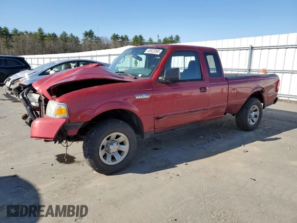 2009 Ford Ranger XL with VIN 1FTYR14D29PA22825, listed as a Copart auction lot 53922095 with 0 mi miles and Clean Title. Bid and sale history available at carsss.com. Image 1.