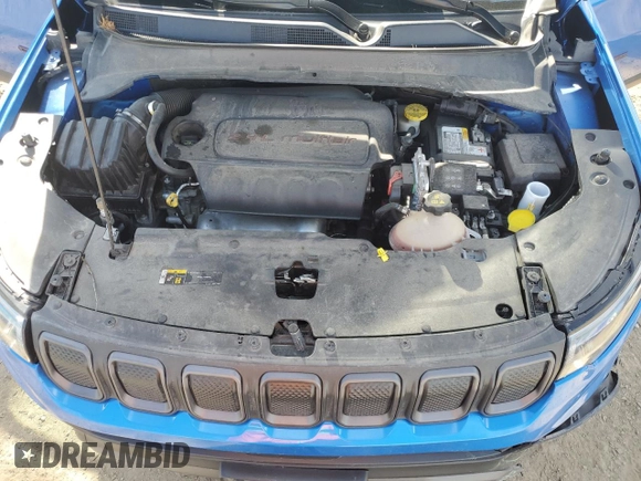 2022 Jeep Compass Trailhawk с VIN 3C4NJDDB1NT226032, выставлен на аукционе Copart как лот 50237725 с пробегом 44 805 миль миль и Списание • Salvage title. История ставок и продаж доступна на DreamBid. Изображение 12.
