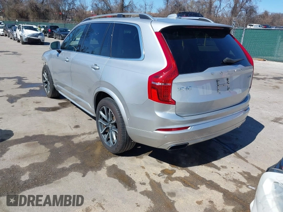 2016 Volvo XC90 T6 Momentum with VIN YV4A22PK7G1047805, listed as a IAAI auction lot 41810408 with 82,954 mi miles. Bid and sale history available at carsss.com. Image 3.