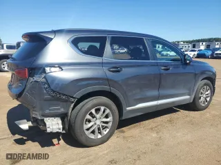2020 Hyundai Santa Fe SE with VIN 5NMS2CADXLH215380, listed as a Copart auction lot 45696615 with 73,046 mi miles and Salvage Title. Bid and sale history available at carsss.com. Image 3.