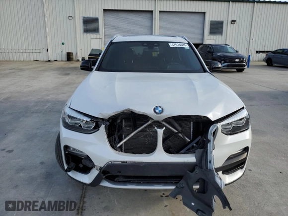2019 BMW X3 sDrive30i with VIN 5UXTR7C53KLR44605, listed as a Copart auction lot 47634085 with 89,444 mi miles and Salvage Title. Bid and sale history available at carsss.com. Image 5.