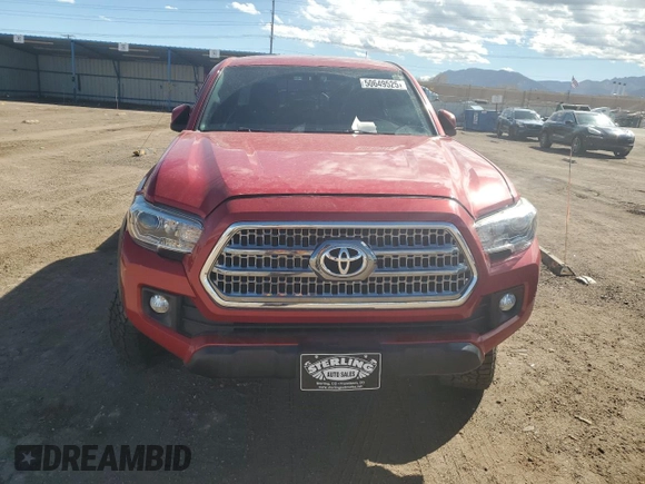 2017 Toyota Tacoma SR5 z VIN 3TMCZ5AN2HM052619, wystawiony jako Copart lot #50649525 z przebiegiem 89 194 mil mil oraz Szkoda całkowita • Salvage title. Historia ofert i sprzedaży dostępna na DreamBid. Obrazek 5.