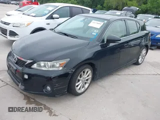 2012 Lexus CT CT 200h with VIN JTHKD5BHXC2108209, listed as a IAAI auction lot 42178089 with 202,460 mi miles and . Bid and sale history available at carsss.com. Image 2.