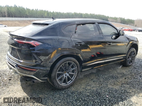 2019 Lamborghini Urus z VIN ZPBUA1ZL4KLA01017, wystawiony jako Copart lot #45752215 z przebiegiem 64 119 mil mil oraz Tytuł czysty. Historia ofert i sprzedaży dostępna na DreamBid. Obrazek 3.