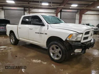 2012 Ram 1500 Sport with VIN 1C6RD7MT7CS204447, listed as a Copart auction lot 88131245 with 128,427 mi miles and Clean title. Bid and sale history available at DreamBid. Image 4.