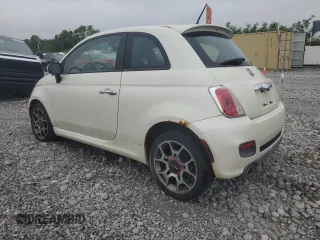 2012 FIAT 500 Sport z VIN 3C3CFFBR7CT186741, wystawiony jako Copart lot #58833045 z przebiegiem 168 764 mil mil oraz Tytuł czysty. Historia ofert i sprzedaży dostępna na DreamBid. Obrazek 2.