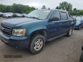 2007 Chevrolet Avalanche 1LT z VIN 3GNEK12387G103158, wystawiony jako Copart lot #60331315 z przebiegiem 153 894 mil mil oraz Czysty tytuł • Clean title. Historia ofert i sprzedaży dostępna na DreamBid. Obrazek 1.