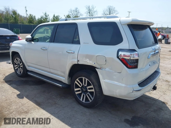 2023 Toyota 4Runner Limited with VIN JTEKU5JR3P6120210, listed as a IAAI auction lot 42123932 with 34,134 mi miles and . Bid and sale history available at DreamBid. Image 3.