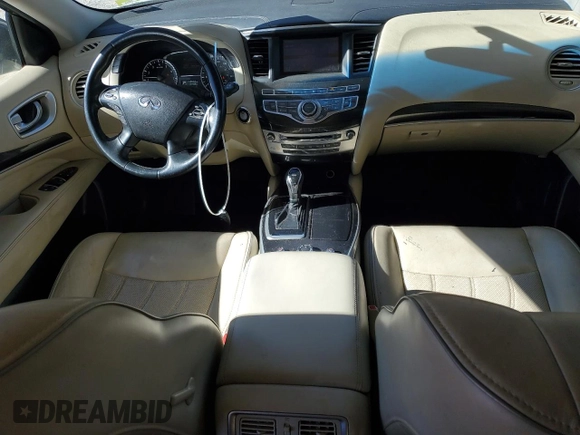 2016 Infiniti QX60 with VIN 5N1AL0MN9GC523233, listed as a Copart auction lot 88477635 with 159,660 mi miles and Salvage Title. Bid and sale history available at carsss.com. Image 8.