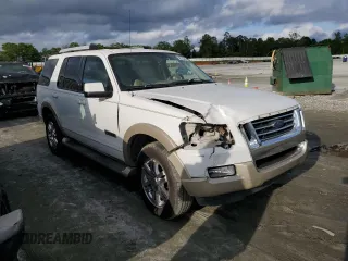 2007 Ford Explorer Eddie Bauer with VIN 1FMEU64E17UB40317, listed as a Copart auction lot 58723225 with 223,809 mi miles and Salvage title. Bid and sale history available at DreamBid. Image 4.