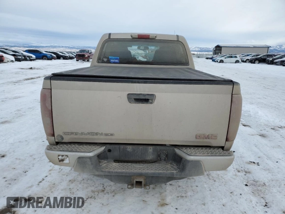 2008 GMC Canyon SLE1 with VIN 1GTDT33EX88226531, listed as a Copart auction lot 88212085 with 156,201 mi miles and Clean Title. Bid and sale history available at carsss.com. Image 6.
